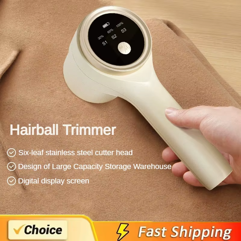 Portable Electric Pellet Lint Removers for Clothing
