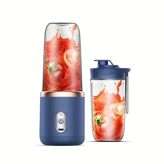 Portable 6 Blade Electric Juicer Blender Cup