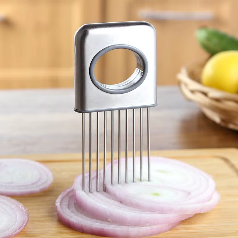 Stainless Steel Onion Holder Slicer