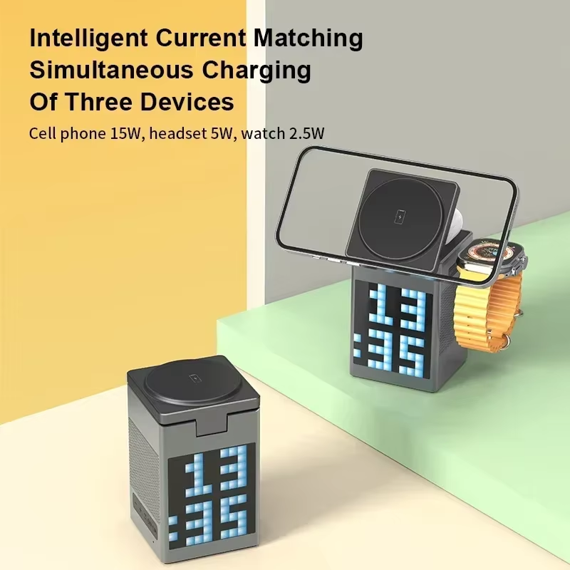 6 in 1 Magnetic Wireless Charger Stand