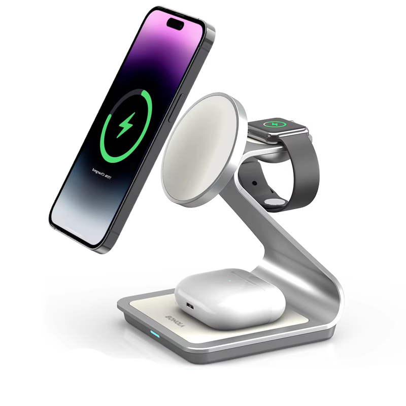 3 in 1 Magnetic Wireless Charger Station