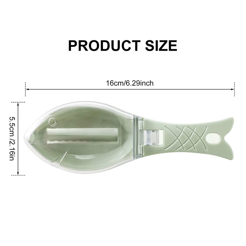 Electric Fish Scaler Remover with Roller