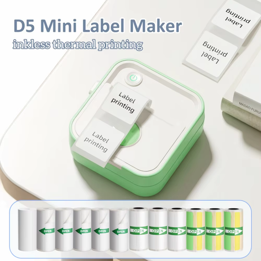 Mini Thermal Inkless Label Printer