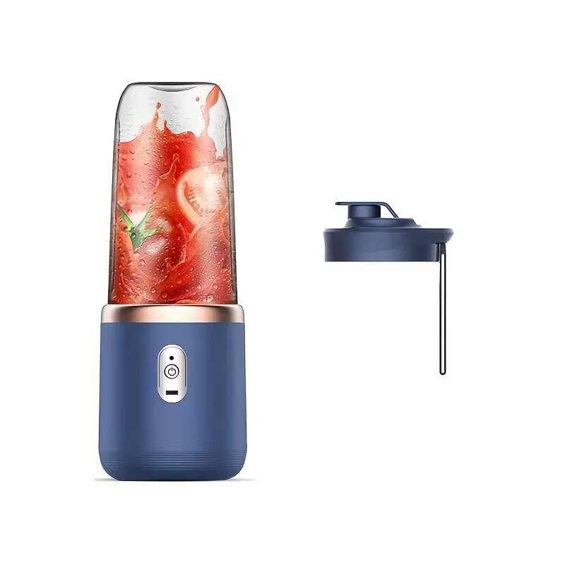 Portable 6 Blade Electric Juicer Blender Cup