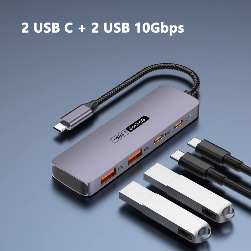 Multifunctional USB C Splitter Docking Station