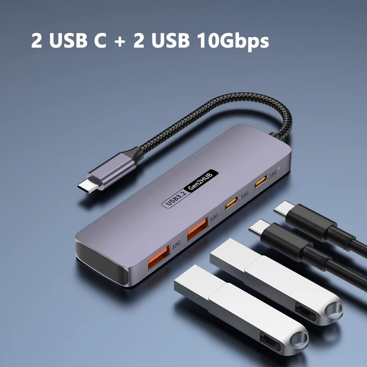 Multifunctional USB C Splitter Docking Station