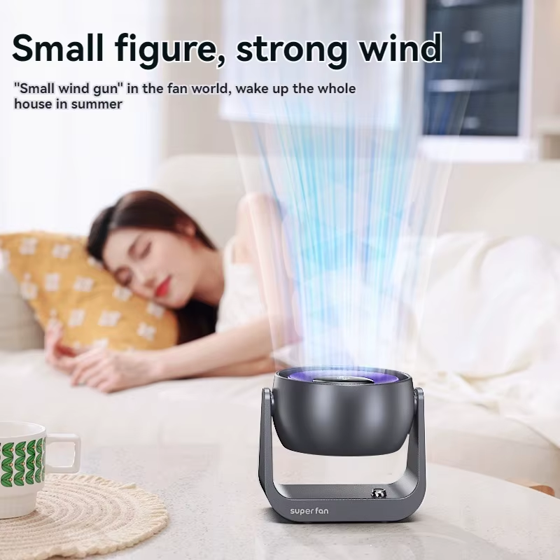 High-Speed Rotating Desktop Air Circulation Fan
