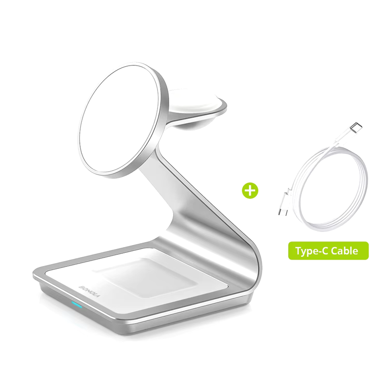 3 in 1 Magnetic Wireless Charger Station
