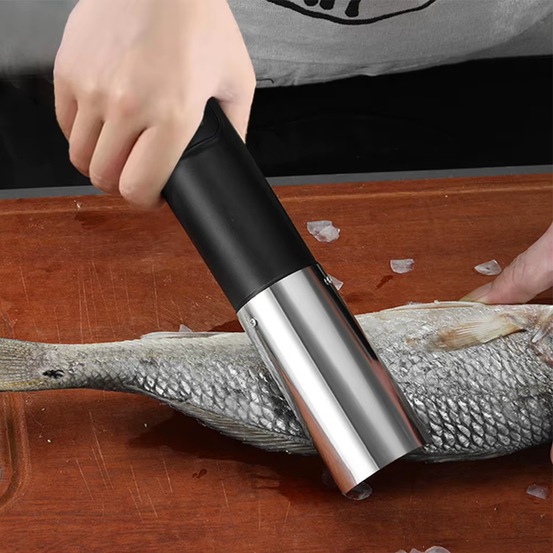 Electric Fish Scaler Remover with Roller
