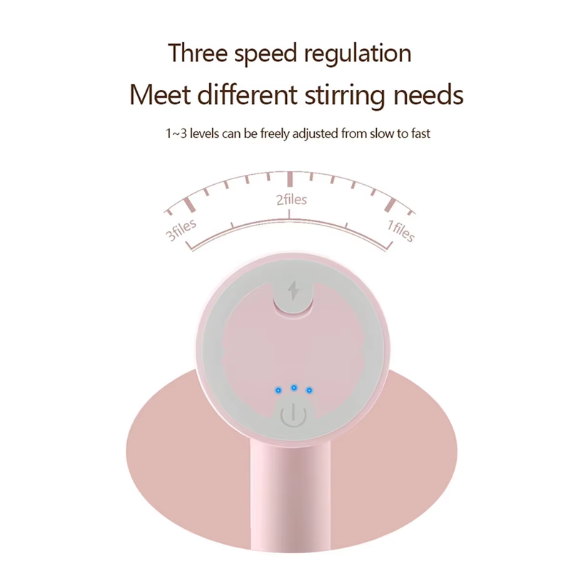 Portable Hand-Held Egg Beater and Mixer