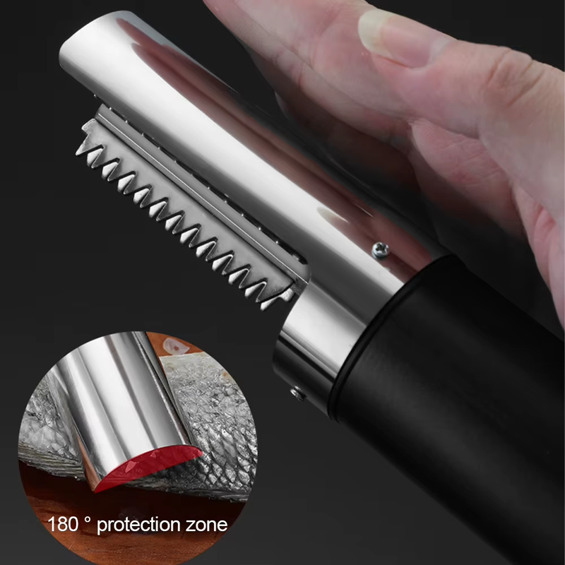 Electric Fish Scaler Remover with Roller