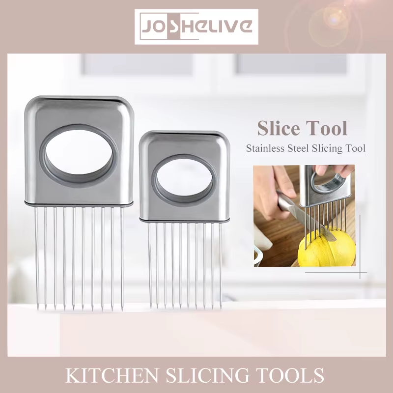 Stainless Steel Onion Holder Slicer