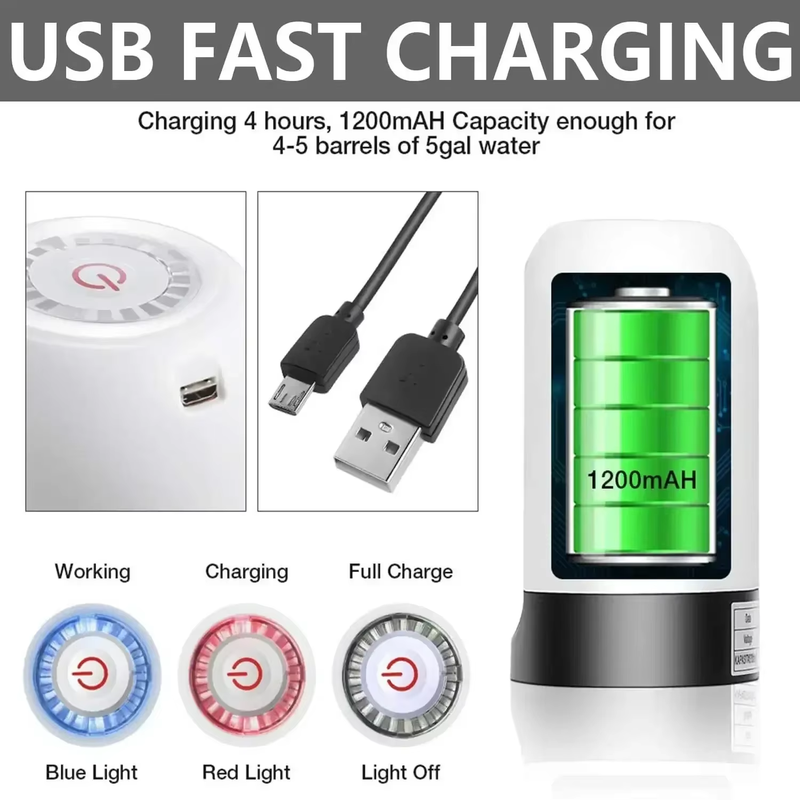 Portable Electric Water Pump Dispenser