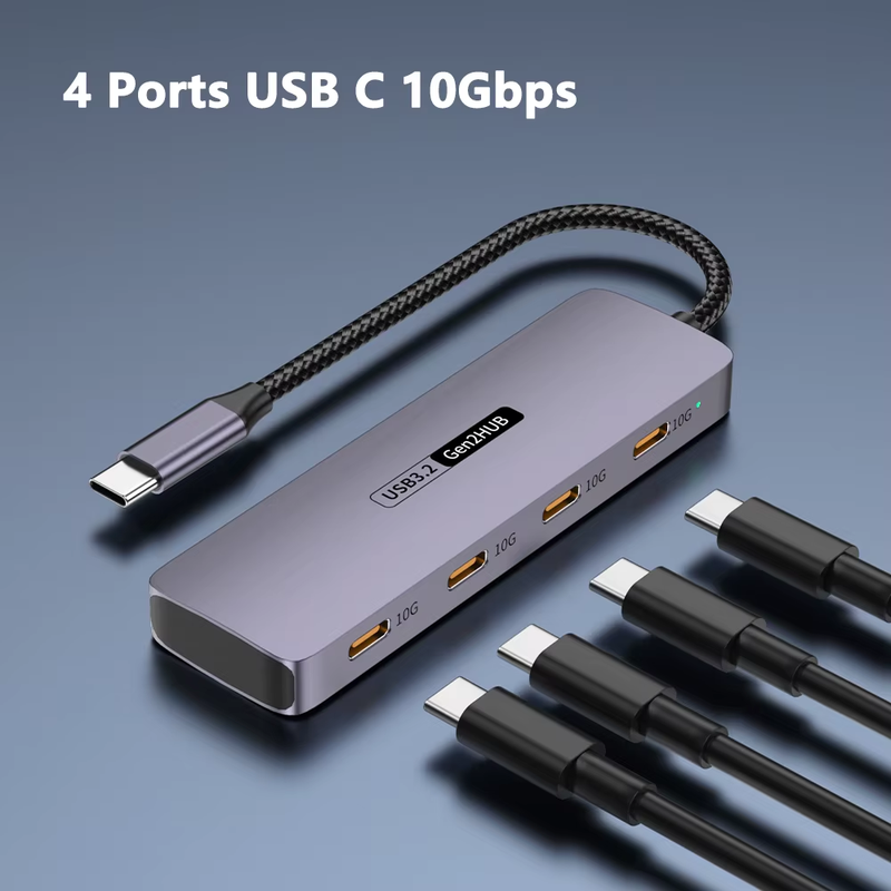 Multifunctional USB C Splitter Docking Station