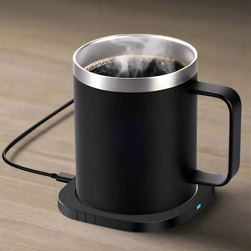 2 in 1 Coffee Mug Warmer and Wireless Charger