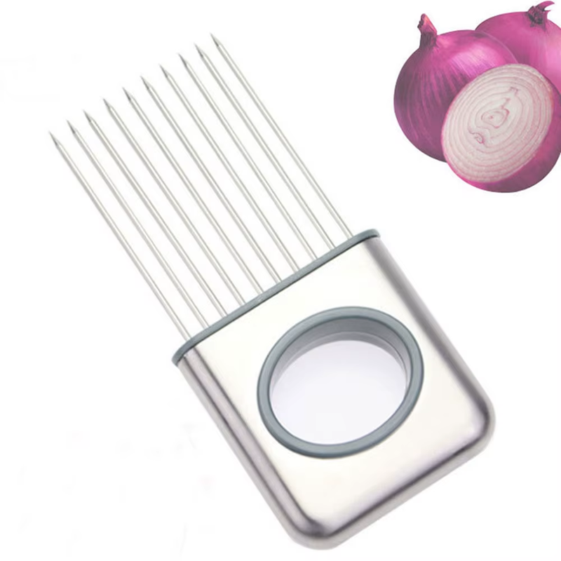 Stainless Steel Onion Holder Slicer
