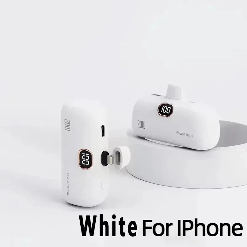 30000Mah Mini Portable Capsule Power Bank