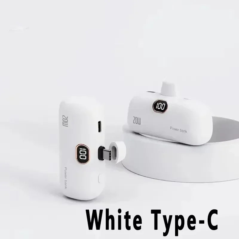 30000Mah Mini Portable Capsule Power Bank