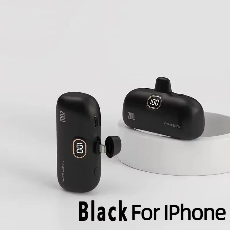 30000Mah Mini Portable Capsule Power Bank