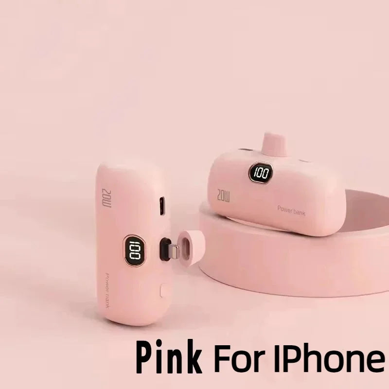 30000Mah Mini Portable Capsule Power Bank